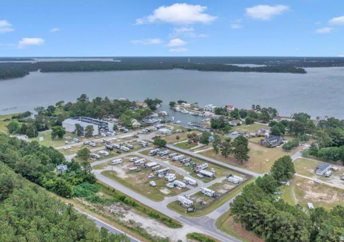 Water View Cabin Near North Topsail Beach Sneads Ferry Exterior foto
